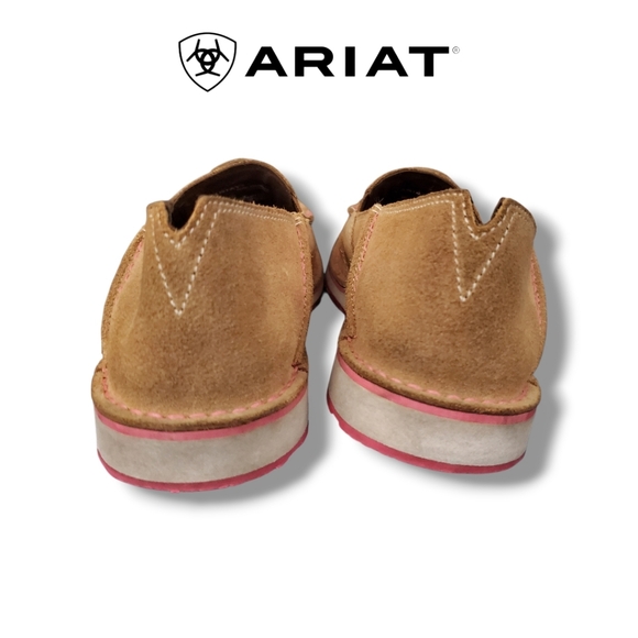 Ariat Cruiser Dirty Taupe Suede Leather Loafers Slip-On Shoes Women's 8 - Picture 10 of 13